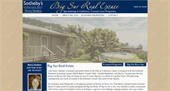 Desktop Screenshot of bigsur-realestate.com